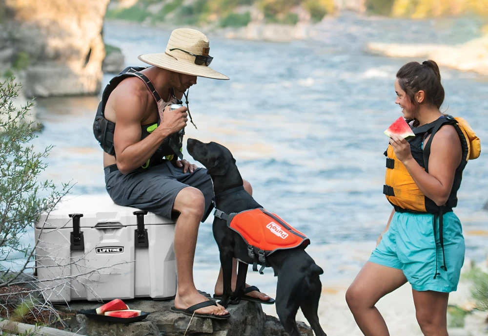 outdoor cooler with bottle opener